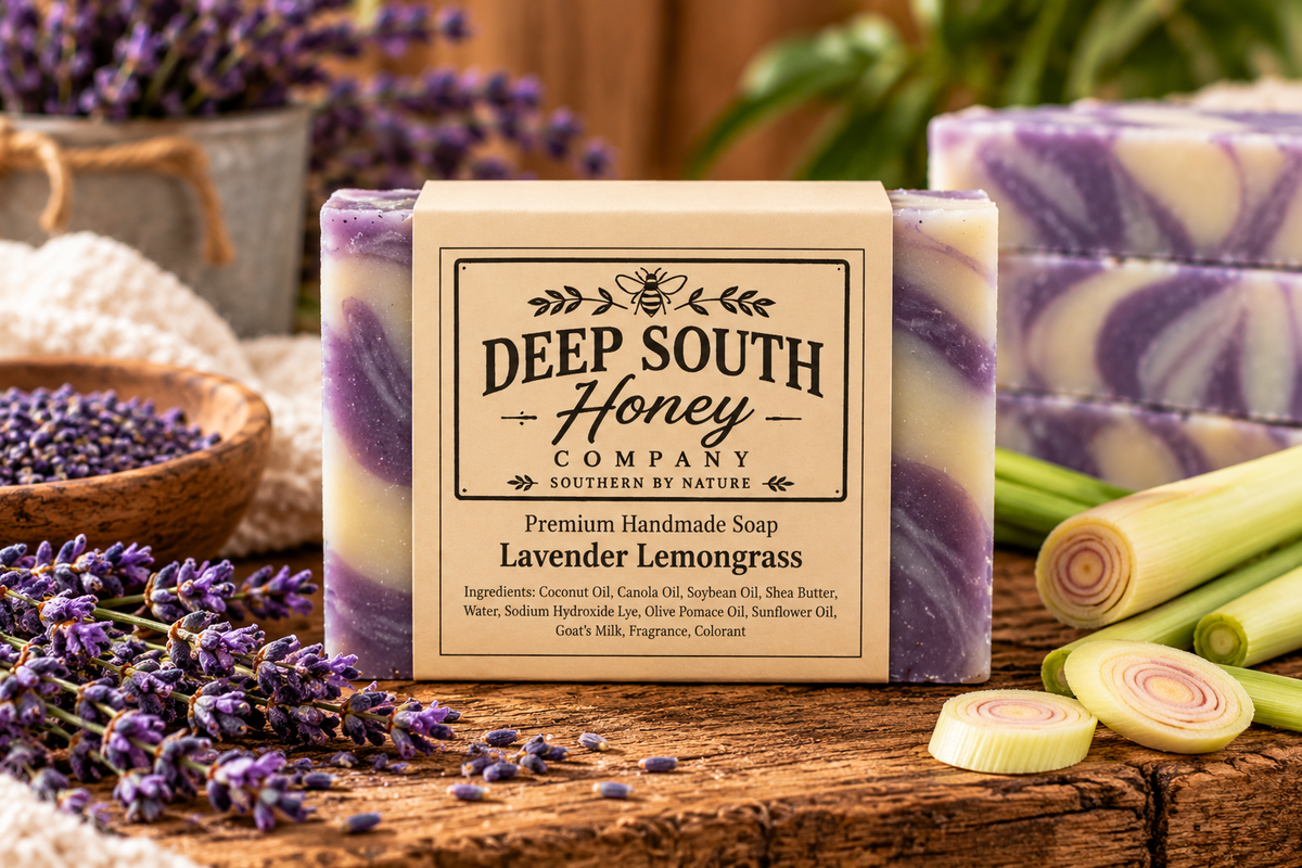 Lavender Lemongrass Artisan Soap
