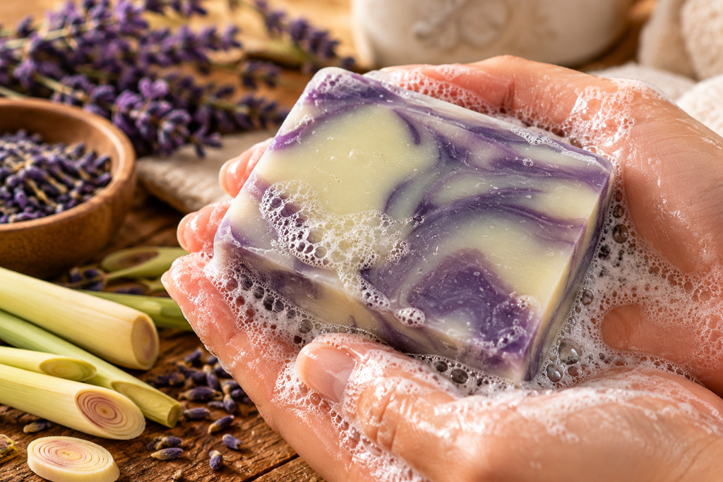 Lavender Lemongrass Artisan Soap