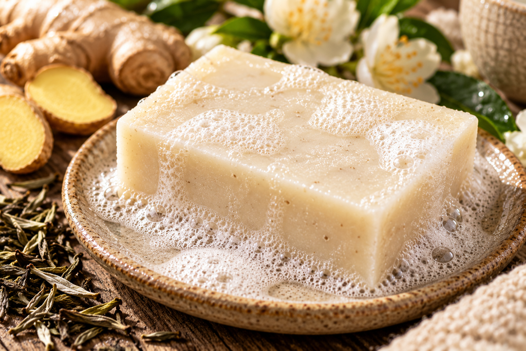 White Tea Ginger Artisan Soap