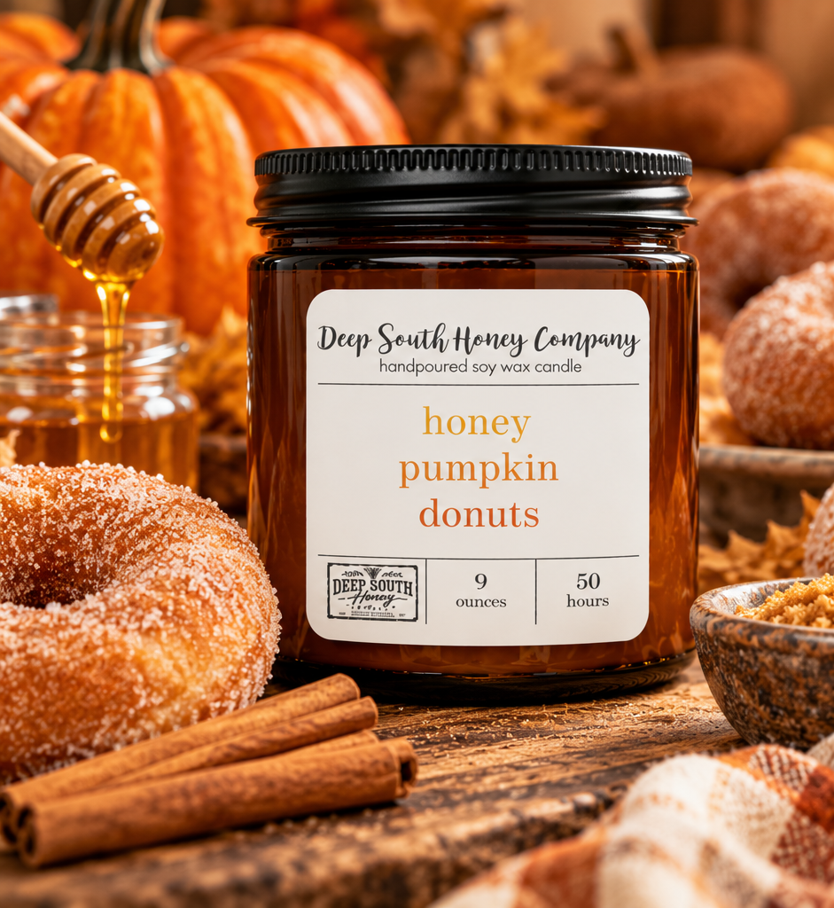 Honey Pumpkin Donuts Candle