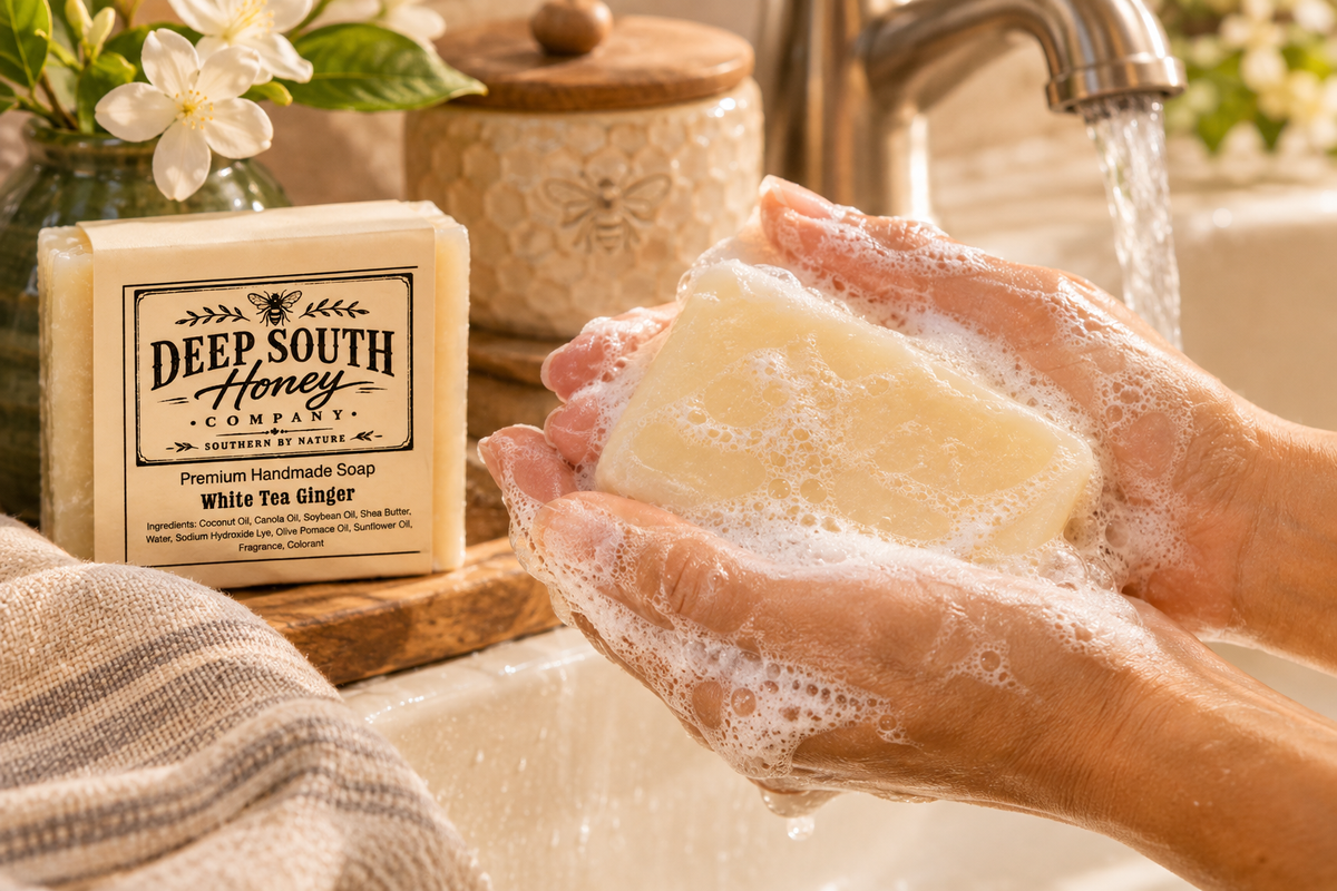 White Tea Ginger Artisan Soap