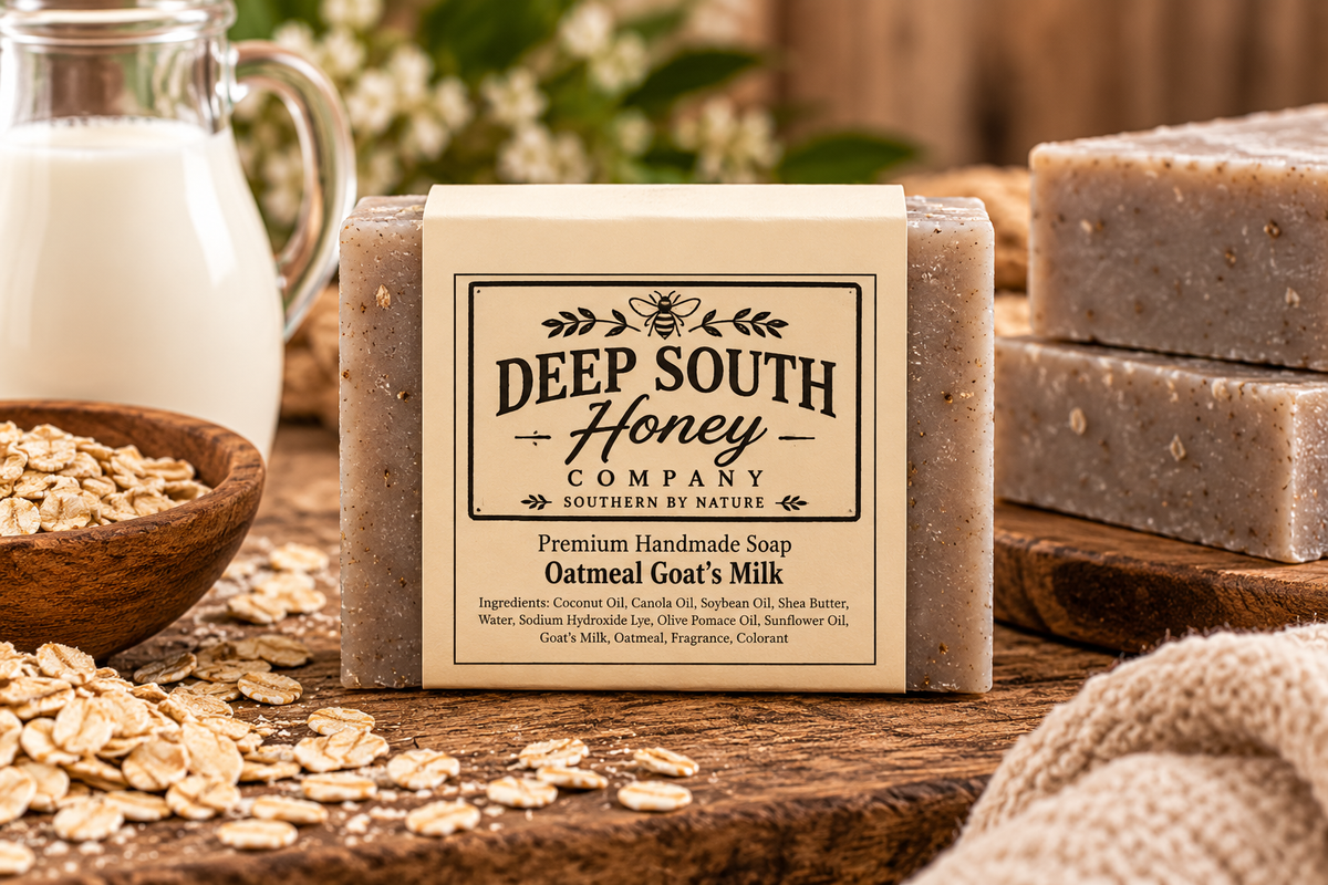 Oatmeal Goat's Milk Artisan Soap