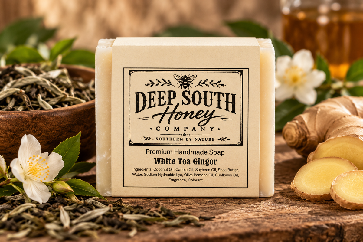 White Tea Ginger Artisan Soap