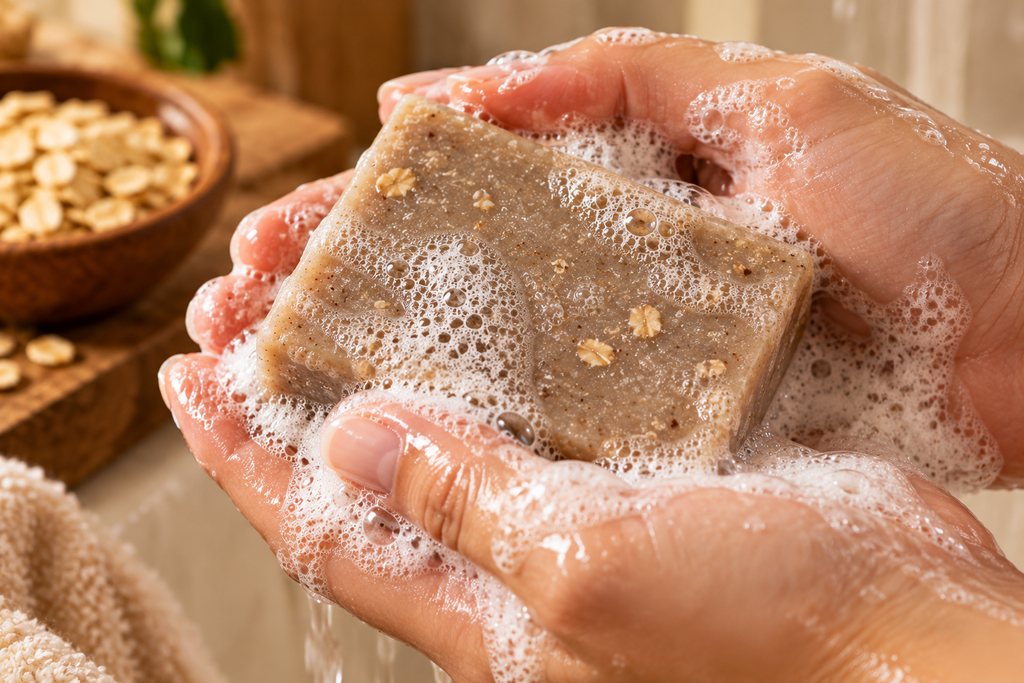 Oatmeal Goat's Milk Artisan Soap