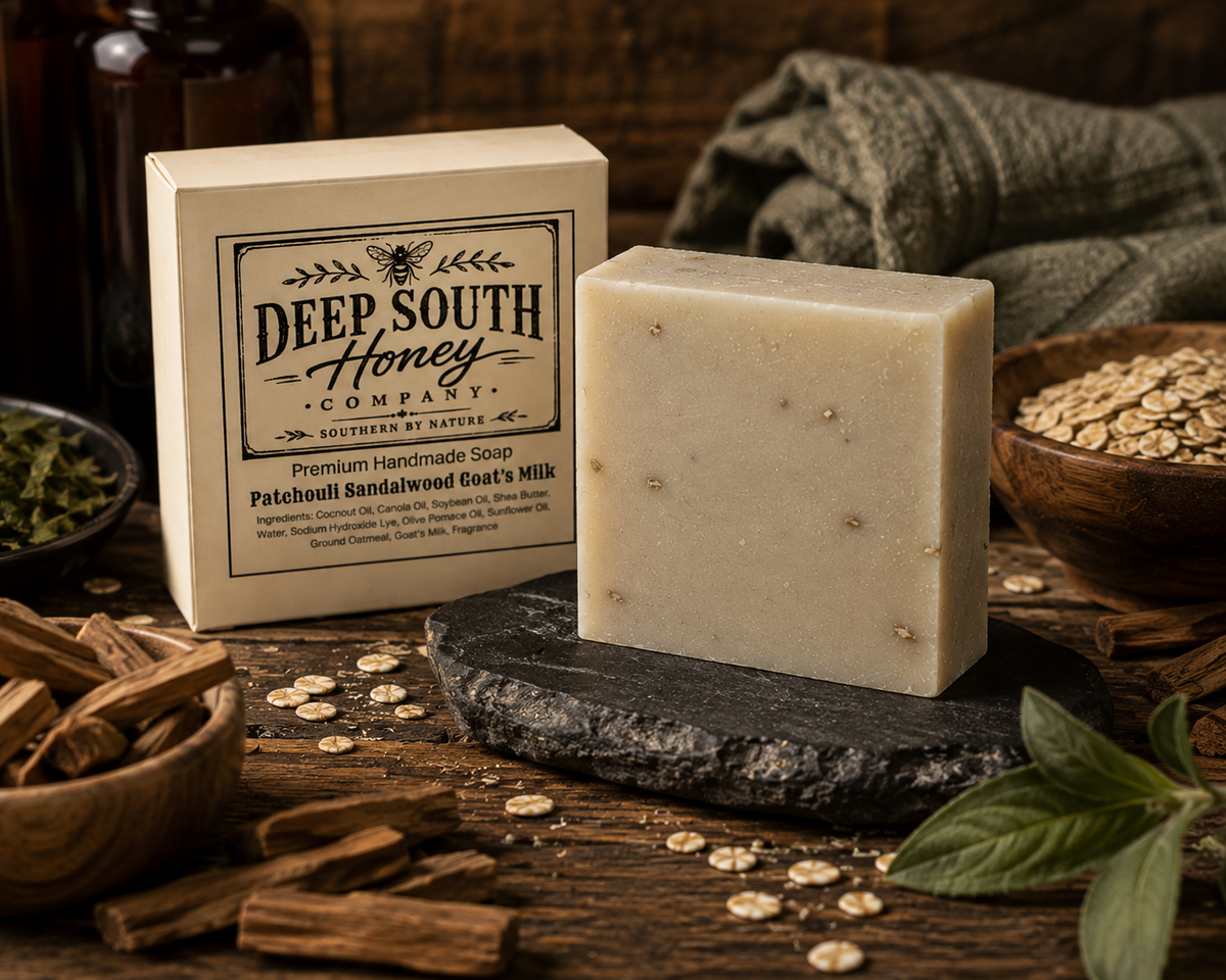Patchouli Sandalwood Goat's Milk Artisan Soap